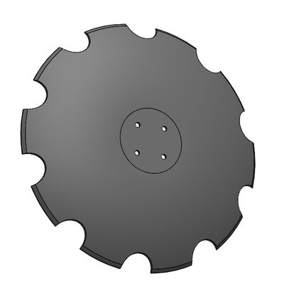 Diskový podmítač ONTARIO – Talíř 510 mm Standard