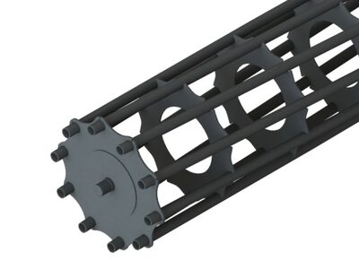 Diskový podmítač SUPERIOR G – Trubkový válec